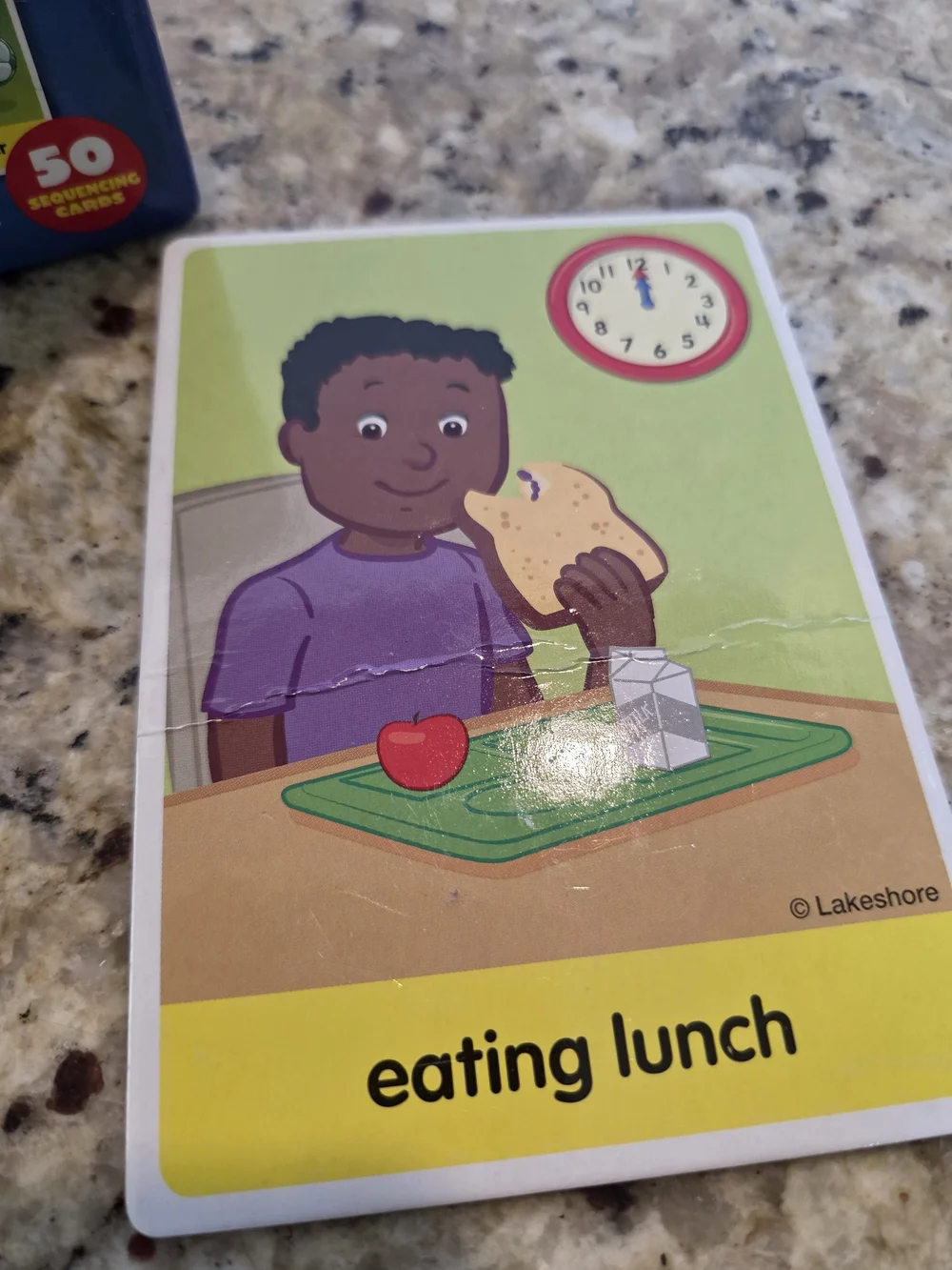 Lakeshore Time Of Day Sequencing Cards Autism Visuals Daily Tasks Educational